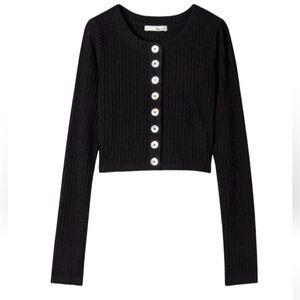 Aritzia Wilfred Free Halo Ribbed Long Sleeve Shirt
Cardigan Size XXS